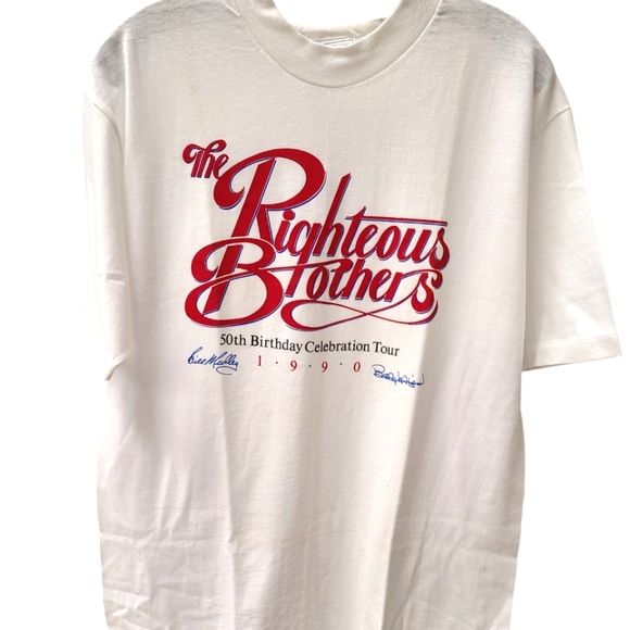 band tee Other - Vintage 90's Righteous Brothers Band Tour Tee Shirt size Large